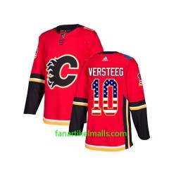 Calgary Flames Trikot Kris Versteeg 10 Adidas USA Flag Authentic Calgary Flames Trikot Kris Versteeg 10 Adidas USA Flag Authentic