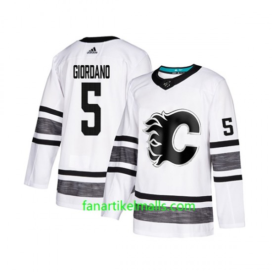 Calgary Flames Trikot Mark Giordano 5 Adidas 2019 All-Star Weiß Authentic Calgary Flames Trikot Mark Giordano 5 Adidas 2019 All-Star Weiß Authentic