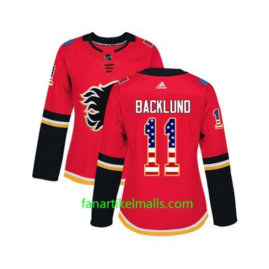 Calgary Flames Trikot Mikael Backlund 11 Adidas USA Flag Authentic Calgary Flames Trikot Mikael Backlund 11 Adidas USA Flag Authentic