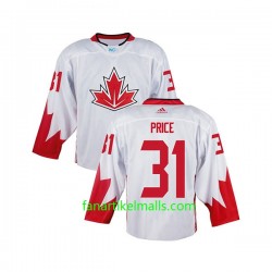 Kanada Trikot Carey Price 31 Hockey World Cup 2016 Weiß Authentic Kanada Trikot Carey Price 31 Hockey World Cup 2016 Weiß Authentic
