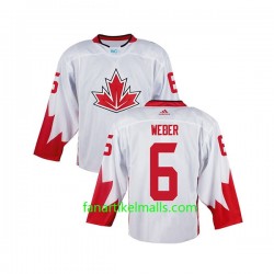 Kanada Trikot Shea Weber 6 Hockey World Cup 2016 Weiß Authentic Kanada Trikot Shea Weber 6 Hockey World Cup 2016 Weiß Authentic