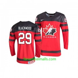 Kanada Trikot Team Mackenzie Blackwood 29 Nike 2019 IIHF World Championship Rot Authentic Kanada Trikot Team Mackenzie Blackwood 29 Nike 2019 IIHF World Championship Rot Authentic