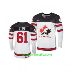 Kanada Trikot Team Mark Stone 61 Nike 2019 IIHF World Championship Weiß Authentic Kanada Trikot Team Mark Stone 61 Nike 2019 IIHF World Championship Weiß Authentic