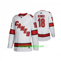 Carolina Hurricanes Trikot Ryan Dzingel 18 Adidas 2019-20 Weiß Authentic Carolina Hurricanes Trikot Ryan Dzingel 18 Adidas 2019-20 Weiß Authentic