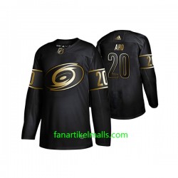 Carolina Hurricanes Trikot Sebastian Aho 20 Adidas 2019 Schwarz Golden Edition Authentic Carolina Hurricanes Trikot Sebastian Aho 20 Adidas 2019 Schwarz Golden Edition Authentic