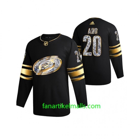 Carolina Hurricanes Trikot Sebastian Aho 20 Adidas 2022 Diamond Edition Schwarz Authentic Carolina Hurricanes Trikot Sebastian Aho 20 Adidas 2022 Diamond Edition Schwarz Authentic