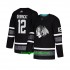 Chicago Blackhawks Trikot Alex DeBrincat 12 Adidas 2019 All-Star Schwarz Authentic