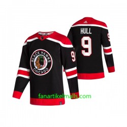 Chicago Blackhawks Trikot Bobby Hull 9 Adidas 2021 Reverse Retro Authentic Chicago Blackhawks Trikot Bobby Hull 9 Adidas 2021 Reverse Retro Authentic