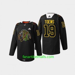 Chicago Blackhawks Trikot Jonathan Toews 19 Adidas 2022 Foundation Night Schwarz Authentic Chicago Blackhawks Trikot Jonathan Toews 19 Adidas 2022 Foundation Night Schwarz Authentic