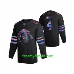 Chicago Blackhawks Trikot Seth Jones 4 2021-22 Iridescent Holographic Schwarz Authentic Chicago Blackhawks Trikot Seth Jones 4 2021-22 Iridescent Holographic Schwarz Authentic
