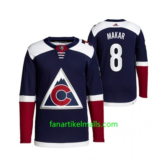Colorado Avalanche Trikot Cale Makar 8 Adidas Marineblau Authentic