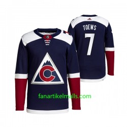 Colorado Avalanche Trikot Devon Toews 7 Adidas Marineblau Authentic Colorado Avalanche Trikot Devon Toews 7 Adidas Marineblau Authentic