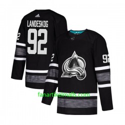 Colorado Avalanche Trikot Gabriel Landeskog 92 Adidas 2019 All-Star Schwarz Authentic Colorado Avalanche Trikot Gabriel Landeskog 92 Adidas 2019 All-Star Schwarz Authentic