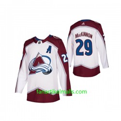 Colorado Avalanche Trikot Nathan MacKinnon 29 Adidas 2021-2022 Weiß Authentic Colorado Avalanche Trikot Nathan MacKinnon 29 Adidas 2021-2022 Weiß Authentic