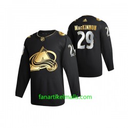 Colorado Avalanche Trikot Nathan Mackinnon 29 Adidas 2021 Schwarz Golden Edition Authentic Colorado Avalanche Trikot Nathan Mackinnon 29 Adidas 2021 Schwarz Golden Edition Authentic