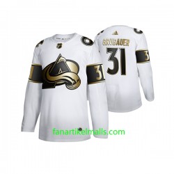 Colorado Avalanche Trikot Philipp Grubauer 31 Adidas 2019-20 Weiß Golden Edition Authentic Colorado Avalanche Trikot Philipp Grubauer 31 Adidas 2019-20 Weiß Golden Edition Authentic