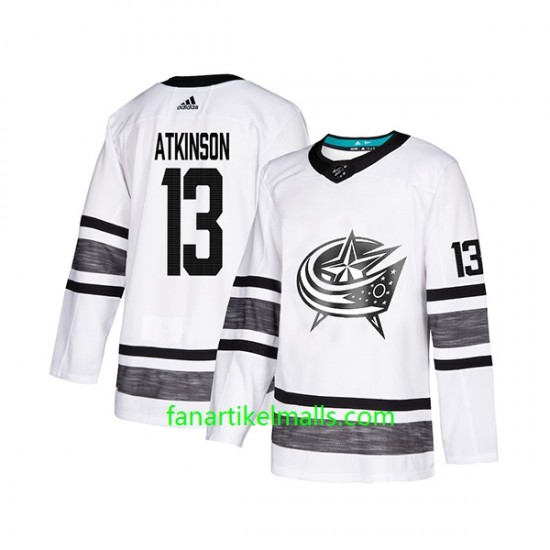 Columbus Blue Jackets Trikot Cam Atkinson 13 Adidas 2019 All-Star Weiß Authentic