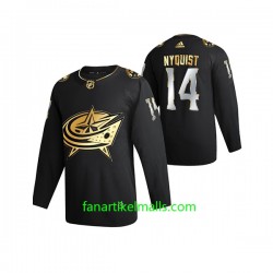 Columbus Blue Jackets Trikot Gustav Nyquist 14 Adidas 2021 Schwarz Golden Edition Authentic Columbus Blue Jackets Trikot Gustav Nyquist 14 Adidas 2021 Schwarz Golden Edition Authentic