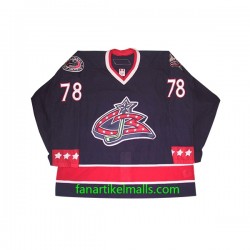 Columbus Blue Jackets Trikot Lennart Petrell 78 Reebok Throwback 2006-2007 Blau Authentic