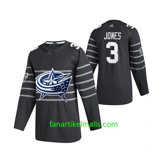 Columbus Blue Jackets Trikot Seth Jones 3 Adidas 2020 All-Star Grau Authentic