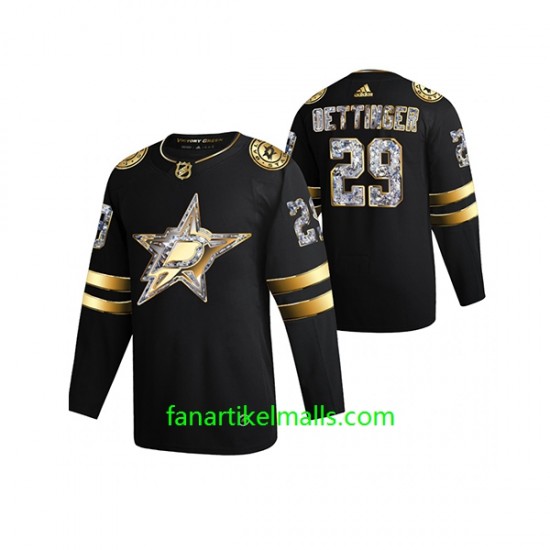 Dallas Stars Trikot Jake Oettinger 29 Adidas 2022 Diamond Edition Schwarz Authentic Dallas Stars Trikot Jake Oettinger 29 Adidas 2022 Diamond Edition Schwarz Authentic