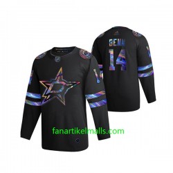 Dallas Stars Trikot Jamie Benn 14 2021-22 Iridescent Holographic Schwarz Authentic Dallas Stars Trikot Jamie Benn 14 2021-22 Iridescent Holographic Schwarz Authentic