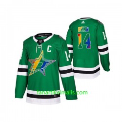 Dallas Stars Trikot Jamie Benn 14 Adidas 2021 Pride Night Grün Authentic Dallas Stars Trikot Jamie Benn 14 Adidas 2021 Pride Night Grün Authentic