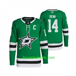 Dallas Stars Trikot Jamie Benn 14 Adidas 2021-2022 Grün Authentic Dallas Stars Trikot Jamie Benn 14 Adidas 2021-2022 Grün Authentic