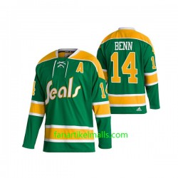 Dallas Stars Trikot Jamie Benn 14 Adidas 2022 Heritage Classic Authentic Dallas Stars Trikot Jamie Benn 14 Adidas 2022 Heritage Classic Authentic