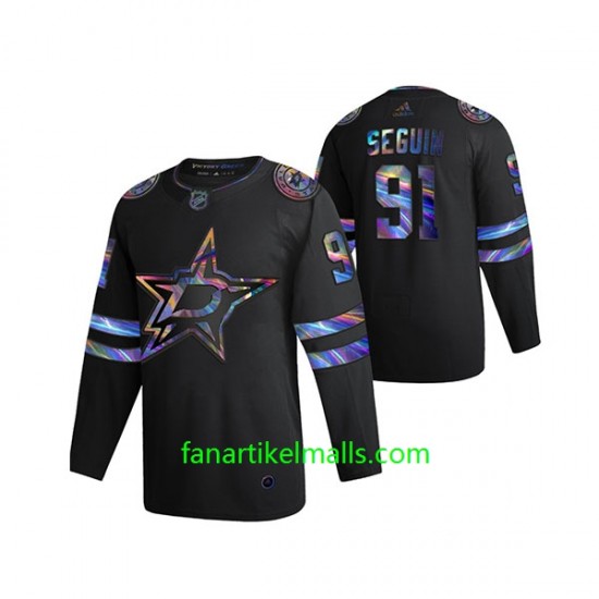 Dallas Stars Trikot Tyler Seguin 91 2021-22 Iridescent Holographic Schwarz Authentic Dallas Stars Trikot Tyler Seguin 91 2021-22 Iridescent Holographic Schwarz Authentic