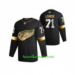 Detroit Red Wings Trikot Dylan Larkin 71 Adidas 2021 Schwarz Golden Edition Authentic Detroit Red Wings Trikot Dylan Larkin 71 Adidas 2021 Schwarz Golden Edition Authentic