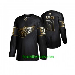 Detroit Red Wings Trikot Frans Nielsen 51 Adidas 2019 Schwarz Golden Edition Authentic Detroit Red Wings Trikot Frans Nielsen 51 Adidas 2019 Schwarz Golden Edition Authentic