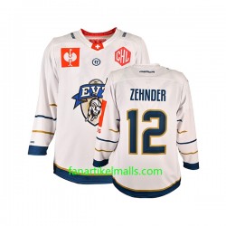 EV Zug Trikot Yannick Zehnder 12 CHL Weiß Authentic EV Zug Trikot Yannick Zehnder 12 CHL Weiß Authentic