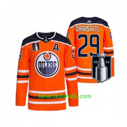 Edmonton Oilers Trikot Leon Draisaitl 29 Adidas 2022 Stanley Cup Orange Authentic Edmonton Oilers Trikot Leon Draisaitl 29 Adidas 2022 Stanley Cup Orange Authentic