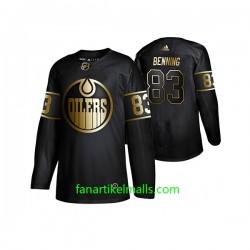 Edmonton Oilers Trikot Matt Benning 83 Adidas 2019 Schwarz Golden Edition Authentic Edmonton Oilers Trikot Matt Benning 83 Adidas 2019 Schwarz Golden Edition Authentic