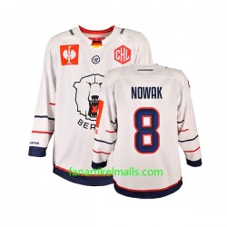 Eisbären Berlin Trikot Marco Nowak 8 CHL Weiß Authentic Eisbären Berlin Trikot Marco Nowak 8 CHL Weiß Authentic