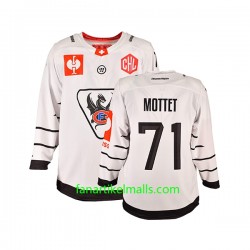 Fribourg-Gottéron Trikot Killian Mottet 71 CHL Weiß Authentic Fribourg-Gottéron Trikot Killian Mottet 71 CHL Weiß Authentic