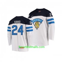 Finnland Trikot Kaapo Kakko 24 Nike 2019 IIHF World Championship Weiß Authentic Finnland Trikot Kaapo Kakko 24 Nike 2019 IIHF World Championship Weiß Authentic