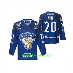 Finnland Trikot Sebastian Aho 20 Adidas 2022 Blau Authentic Finnland Trikot Sebastian Aho 20 Adidas 2022 Blau Authentic