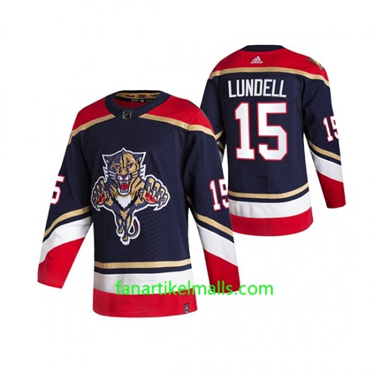 Florida Panthers Trikot Anton Lundell 15 Adidas 2021 Reverse Retro Authentic Florida Panthers Trikot Anton Lundell 15 Adidas 2021 Reverse Retro Authentic