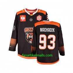 Grizzlys Wolfsburg Trikot Spencer Machacek 93 CHL Schwarz Authentic Grizzlys Wolfsburg Trikot Spencer Machacek 93 CHL Schwarz Authentic