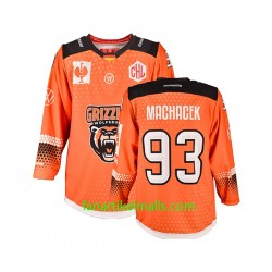Grizzlys Wolfsburg Trikot Spencer Machacek 93 CHL Orange Authentic Grizzlys Wolfsburg Trikot Spencer Machacek 93 CHL Orange Authentic