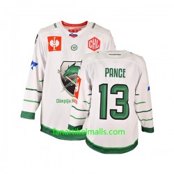 HK Olimpija Trikot Ziga Pance 13 CHL Weiß Authentic HK Olimpija Trikot Ziga Pance 13 CHL Weiß Authentic