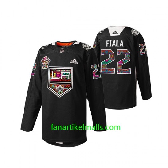 Los Angeles Kings Trikot Kevin Fiala 22 Adidas 2022 Black History Month Schwarz Authentic Los Angeles Kings Trikot Kevin Fiala 22 Adidas 2022 Black History Month Schwarz Authentic