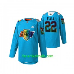 Los Angeles Kings Trikot Kevin Fiala 22 Adidas LGBT Pride Blau Authentic Los Angeles Kings Trikot Kevin Fiala 22 Adidas LGBT Pride Blau Authentic