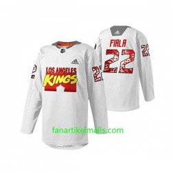 Los Angeles Kings Trikot Kevin Fiala 22 Marvel Super Hero Weiß Authentic Los Angeles Kings Trikot Kevin Fiala 22 Marvel Super Hero Weiß Authentic