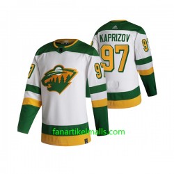 Minnesota Wild Trikot Kirill kaprizov 97 Adidas 2021 Reverse Retro Authentic Minnesota Wild Trikot Kirill kaprizov 97 Adidas 2021 Reverse Retro Authentic