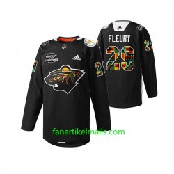 Minnesota Wild Trikot Marc-Andre Fleury 29 Adidas 2022 Black History Month Schwarz Authentic Minnesota Wild Trikot Marc-Andre Fleury 29 Adidas 2022 Black History Month Schwarz Authentic
