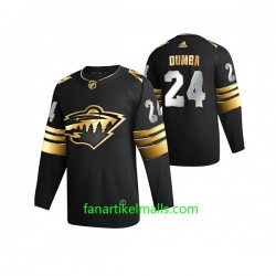 Minnesota Wild Trikot Matt Dumba 24 Adidas 2021 Schwarz Golden Edition Authentic Minnesota Wild Trikot Matt Dumba 24 Adidas 2021 Schwarz Golden Edition Authentic