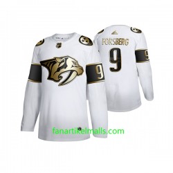 Nashville Predators Trikot Filip Forsberg 9 Adidas 2019-20 Weiß Golden Edition Authentic Nashville Predators Trikot Filip Forsberg 9 Adidas 2019-20 Weiß Golden Edition Authentic